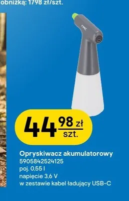 Opryskiwacz akumulatorowy NAC promocja w Castorama