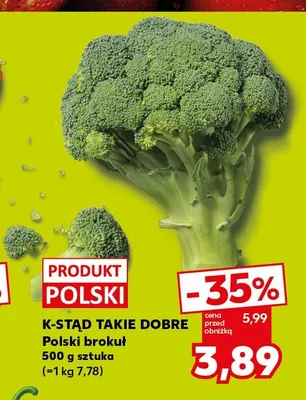 Brokuł polski K-Stąd Takie Dobre promocja w Kaufland
