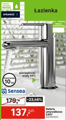 Bateria umywalkowa EASY promocja w Leroy Merlin