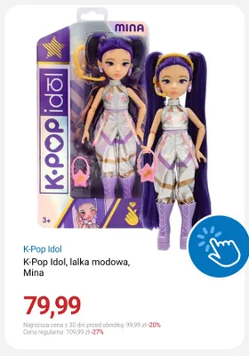 Lalka modowa K-Pop Idol Mina promocja w Smyk