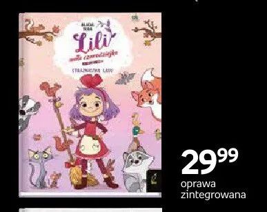 Książka Lili mała czarodziejka oprawa zintegrowana promocja w Dzień Dziecka
