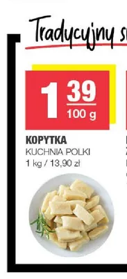 Kopytka Kuchnia Polki promocja w SPAR
