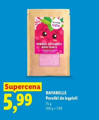 Perełki do kąpieli Bayabelle promocja w Lidl