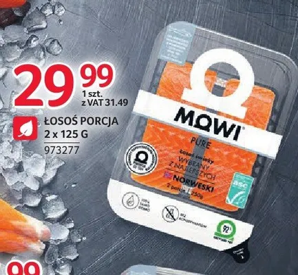 Łosoś porcja MOWI promocja w Selgros