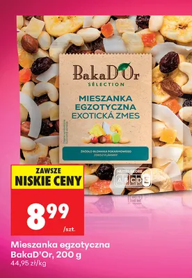 Mieszanka egzotyczna BakaD'Or promocja w Biedronka
