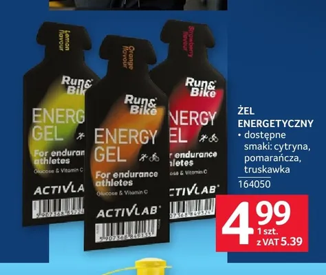 Żel energetyczny Activlab cytryna promocja w Selgros