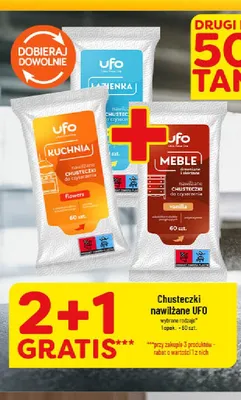 Chusteczki nawilżane UFO Kuchnia promocja w POLOmarket
