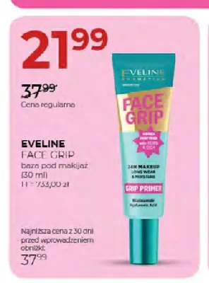 Baza pod makijaż Face Grip Eveline promocja w Drogerie Jawa