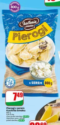 Pierogi z serem Kuchnia Smaku promocja w Dino