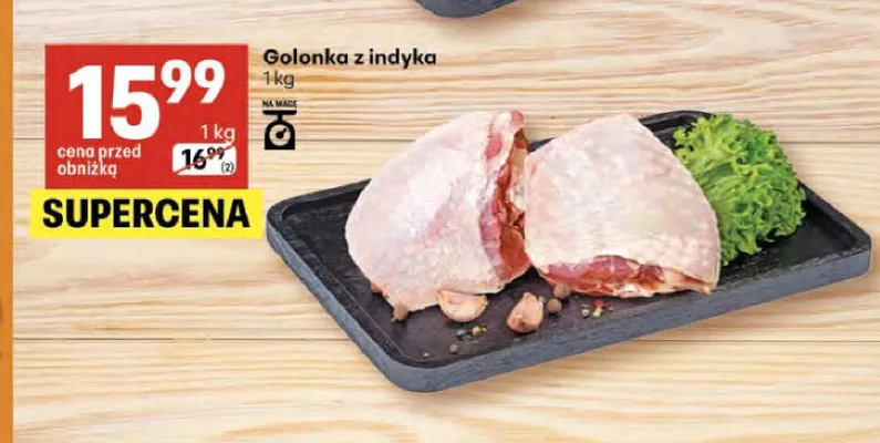 Golonka z indyka promocja w Delikatesy Centrum