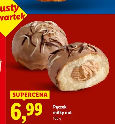 Pączek milky nut promocja w Lidl
