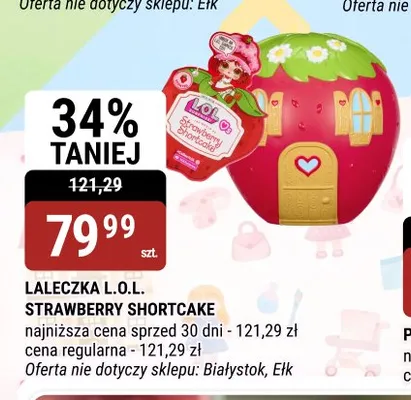 Laleczka L.O.L. Strawberry Shortcake promocja w bi1