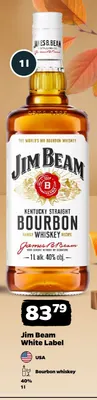 Bourbon whiskey Jim Beam White Label promocja w Netto