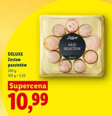 Zestaw pasztetów promocja w Lidl