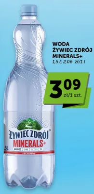 Woda Żywiec Zdrój Minerals+ promocja w ABC