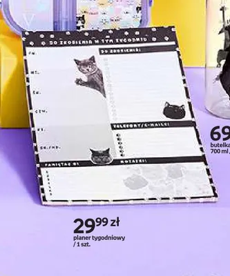 Planer tygodniowy Purrrfect School promocja w Empik