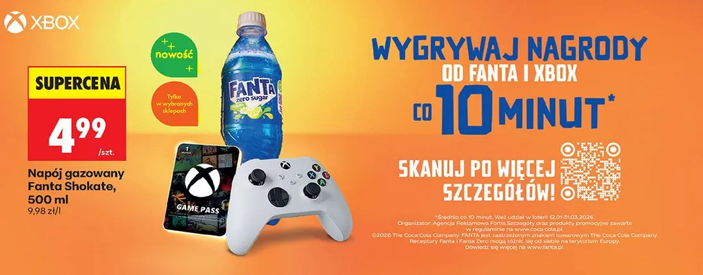 Napój gazowany Shokato promocja w Biedronka
