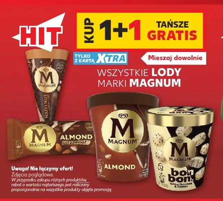 Lody Almond Magnum promocja w Kaufland