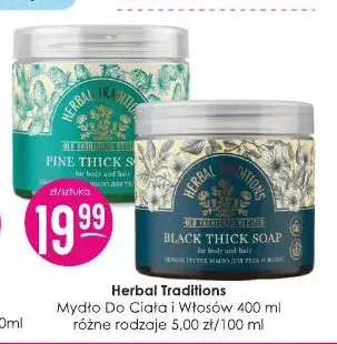 Mydło do ciała i włosów Herbal Traditions promocja w Drogerie Jasmin