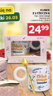 Kubek z łyżeczką Eliksir Spokoju promocja w Stokrotka