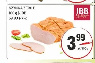 Szynka Zero E JBB Bałdyga promocja w Sedal