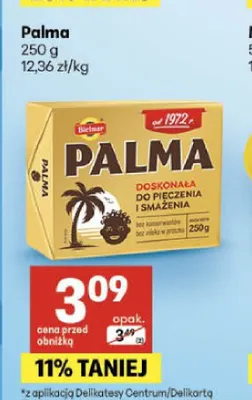 Margaryna Palma Bielmar promocja w Delikatesy Centrum