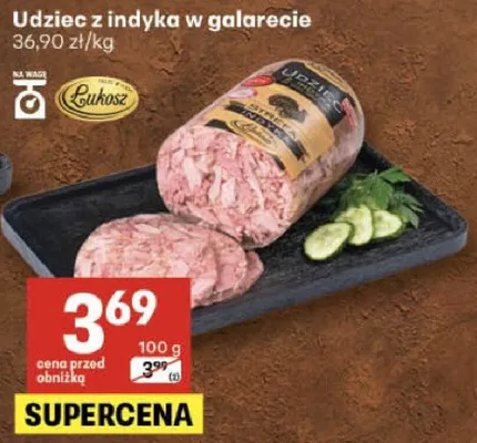 Udziec z indyka w galarecie promocja w Delikatesy Centrum