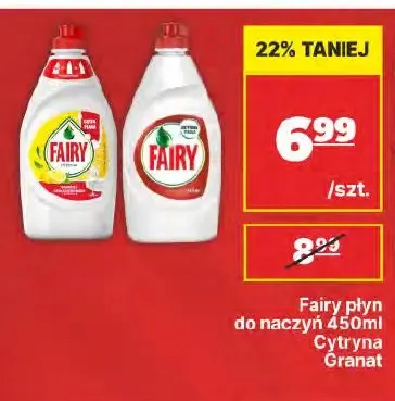 Płyn do naczyń Fairy Cytryna promocja w API Market