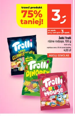 Żelki Trolli Play Mouse promocja w Dealz