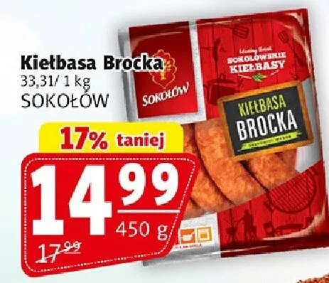 Kiełbasa Brocka promocja w Prim Market