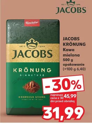 Kawa mielona Krönung promocja w Kaufland