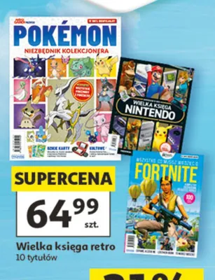 Wielka księga retro promocja w Auchan