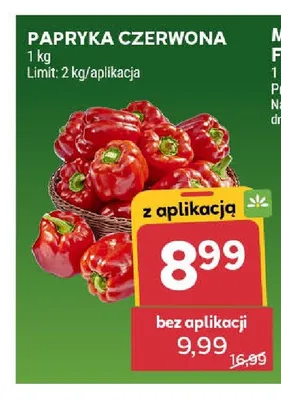 Papryka czerwona promocja w Stokrotka