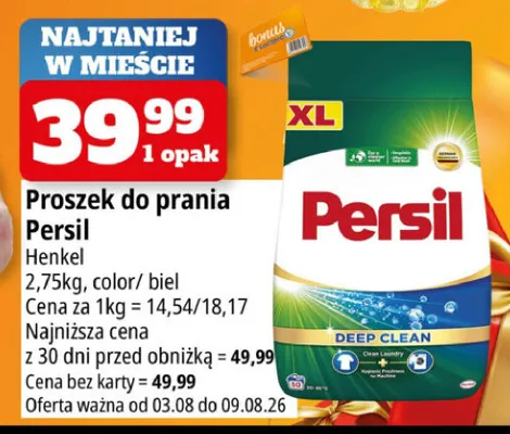 Proszek do prania Persil promocja w Leclerc