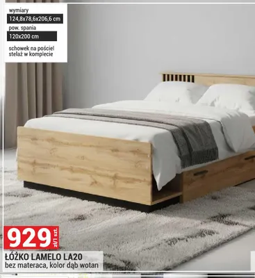 Łóżko Lamelo LA20 promocja w Merkury Market