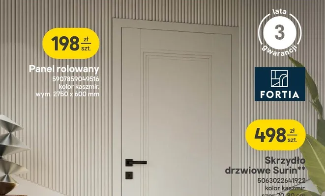 Panel rolowany promocja w Castorama