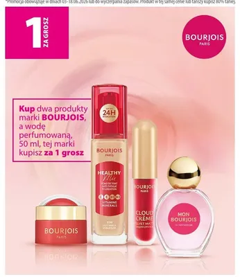 Produkty marki BOURJOIS promocja w Hebe
