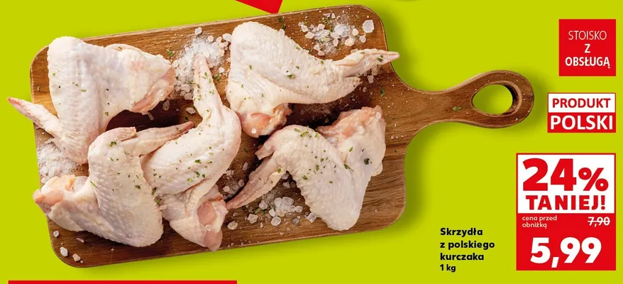 Skrzydła z polskiego kurczaka promocja w Kaufland