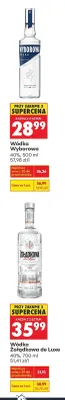 Wódka Żołądkowa de Luxe promocja w Biedronka