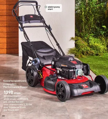 Kosiarka spalinowa z napędem Performance Power promocja w Castorama
