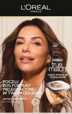 Lekki podkład w balsamie True Match L'Oréal Paris promocja w Rossmann