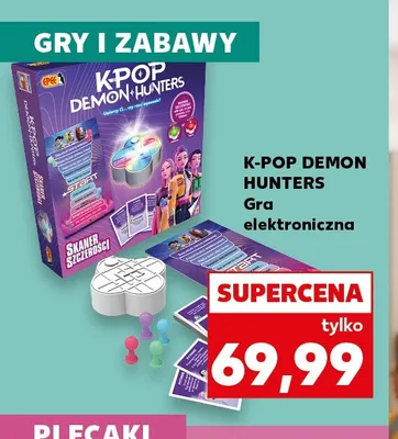 Gra elektroniczna K-Pop Demon Hunters promocja w Kaufland