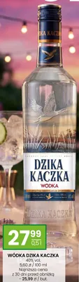 Wódka Dzika Kaczka 40% vol. promocja w Twój Market