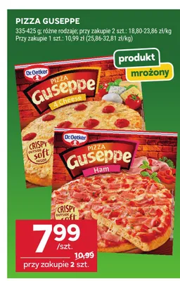 Pizza Guseppe 4 Cheese promocja w Stokrotka