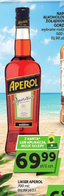 Likier Aperol promocja w ABC