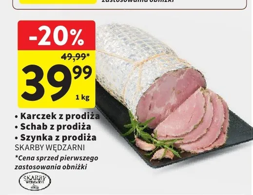 Karczek z prodiża Skarby Wędzarni promocja w Intermarche