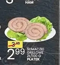 Ślimaczki grillowe Płatek promocja w Wafelek