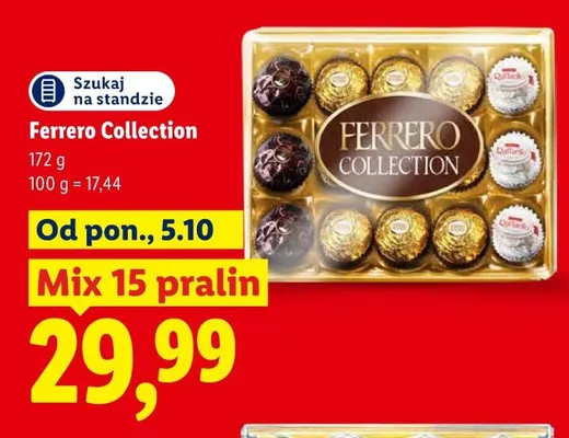 Praliny Ferrero Collection promocja w Lidl