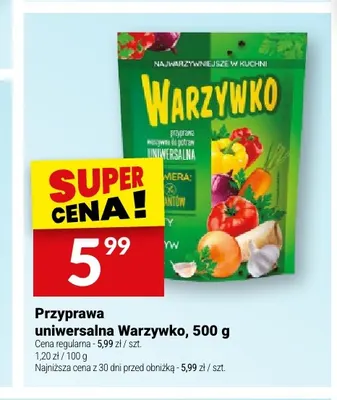 Przyprawa uniwersalna Warzywko promocja w Twój Market