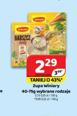 Zupa Winiary promocja w Delfin